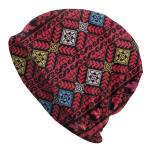 Lahe talv ja soe naiste Unisex kootud m&uuml;tsid t&auml;iskasvanutele m&otilde;eldud Unisex Palestiina tikandid Skullies Beanid M&uuml;tsid Palestiina Tatreez Kapoti m&uuml;tsid One Size