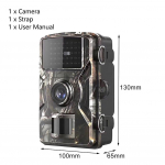 16mp 1080p jahikaamera 940nm metsloomade j&auml;lgede j&auml;lgimise detektor kaamera &ouml;&ouml;n&auml;gemise liikumisanduriga jahivarustus 1080P