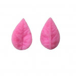 2 tk lehtkoogi kaunistusvorm, DIY fondant hallitusseened, &scaron;okolaadist silikoonist k&uuml;psetust&ouml;&ouml;riist