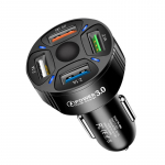 Autolaadija 4 pordiga USB 35w 7a kiirlaadimine USB autolaadija iPhone'i jaoks Samsung Xiaomi mobiiltelefoni laadimisadapter