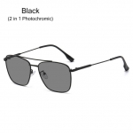 Mood v&auml;rvimuutusprillid Metallraamiga Unisex Anti-Blue Light UV Protection Prillid Meeste Naiste P&auml;ikeseprillid