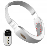 V-n&auml;ohooldusmasin elektriline V-liine &uuml;les t&otilde;stev rihm n&auml;omassaaž LED-n&auml;o nahka t&otilde;stev pinguldav iluseade topeltl&otilde;ua v&auml;hendaja valge