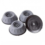 4 tk vibratsioonivastased jalapadjad Kummist jalad Slipstop vaikne libisemist&otilde;stematt pesumasina jaoks tugisummutid statiivi tarvikud 4Pcs