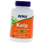 Orgaaniline merevetikajood, Kelp 150, Now Foods 200 tab (36128406) 200tab