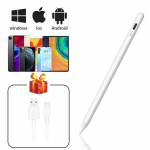 Universaalne pliiats Androidile IOS Windows puutepliiats IPadile Apple Pencil Huawei Matepad 11.5 Lenovo Pad 12.7 Samsung Phone Xiaomi Tablet Pen jaoks valge