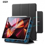 2022. aasta trend iPad Pro 11 &uuml;mbrisele 2021 iPad Air 5 &uuml;mbrisele 2022 iPad Pro 12.9 &uuml;mbrisele 2021 Air 4 10.9 Mini 6 Smart Cover Funda iPad Pro 11 2021 sinine