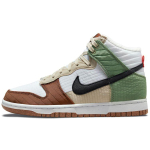 Nike Dunk High LX Next Nature Toasty Naiste Tennised Valge Summit-White Must DN9909-100 35.5 gray