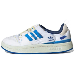 Adidas Puffylette Forum Unisex Tossud Valge Jalats-Valge Meeskond-Kuninglik Sinine HP6698 38
