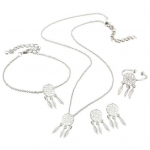 &Otilde;&otilde;nes unen&auml;op&uuml;&uuml;dja ​​tuti kaelakee k&otilde;rvar&otilde;ngad s&otilde;rmus K&auml;ev&otilde;ru Naiste ehete komplekt h&otilde;be