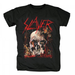 Vintage Slayer Show No Mercy T-s&auml;rk Unisexs Moodne l&uuml;hikeste varrukatega t-s&auml;rk Harajuku t&auml;navar&otilde;ivad Hip Hop puuvillane T-s&auml;rk Teetopsid S