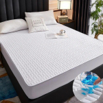 Veekindel paks kattemadrats Kaitse Reguleeritavad liibuvad linad Voodikate Antibakteriaalne voodipadi 90x200 180x200 16 v&auml;rvi 100x200x30cm