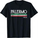 Vintage Palermo Sicilia Sitsiilia Itaalia Itaalia Itaalia Unisex T-s&auml;rk S