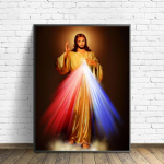 DIY teemantmaali punase ja sinise valguse ristpiste komplekt Mosaiikkunst Teemantmaal t&auml;isringi/ruudukujulise teemantv&auml;rviga kodukaunistus Round 20x30cm