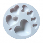 Igap&auml;evane kommivorm DIY tasuta karu kuumakindel BPA s&uuml;dame LOVE mustriga silikoonvorm 2