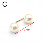 Pearl Flower Breastpin Liblikas Ornament Ehted Prossid Mood