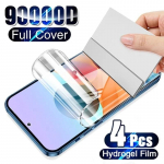 4 tk h&uuml;drogeelkile Samsung Galaxy S24 S23 S20 S21 S22 Plus Ultra FE Note 20 9 10 Plus A52S A30 A53 A51 A50 A21S h&uuml;drogeelkile jaoks iphone 11 puhas