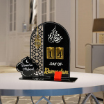 Eid Decor Ramadani advendikalendri ornament elutoa uksele ja seinale h&otilde;be