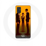 &Uuml;mbris Samsung galaxy A71 Squid Game Seong Gi hun Cho Sang woo ja Kang Sae Byeok Episode 9 jaoks