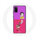 &Uuml;mbris Samsung Galaxy A41 BTS BT21 Cooky ja Tata Bangtan V ja Jungkook Fanart jaoks