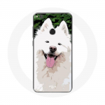 Huawei P8 Lite 2017. aasta samojeedi valge koerat&otilde;u &uuml;mbris