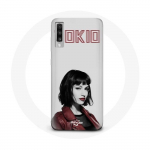 &Uuml;mbris Samsung Galaxy A70 La casa de papel Tokyo Fanart jaoks