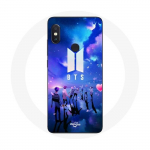 &Uuml;mbris Xiaomi Redmi Note 5 AI kahekaamera Bangtan Sonyeondan BTS Fanart logo jaoks