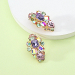 Moodsad l&auml;ikivad kivist klaasist lillekujundusega k&otilde;rvar&otilde;ngad naistele Trend Luxury Fairy Pulmapeo ehted K&otilde;rvatarvikud Kingitus