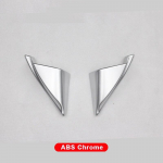 Mazda CX-5 CX5 CX 5 2017 2018 jaoks Auto esiosa ukse akna sisemine kolmnurk A-piilari katte kleepsud Liistud Tarvikud ABS Chrome