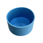 Silikoontopsi kate Kulumiskindel veepudeli &uuml;mbris libisemisvastane kriimustuskindel kaitsetassi &uuml;mbris kodukontori jaoks taevasinine v&auml;rv