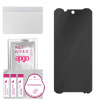 apgo Privacy Matte Hybrid protective glass compatible with Doogee S58 Pro, flexible nano glass, great replacement for tempered glass, scratch-resistan