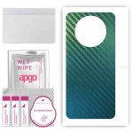 apgo Protective Skin Sticker for the back compatible with Huawei Mate X3, Wrap Film, Foil, Vinyl - Pattern Carbon Chameleon CAKA1