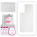 apgo Protective Skin Sticker for the back compatible with TCL 40 SE, Wrap Film, Foil, Vinyl - Pattern Matte Transparent