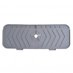 Pritsmekindel kokkupandav segistimatt, korduvkasutatav rebenemiskindel t&uuml;hjendus TPR seebi dosaatori kandik valamu kuivatuslapp hotellile must