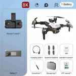 S2S 8K 5G GPS Professionaalne HD &Otilde;hufotograafia Kahe Kaameraga Omnisuunaline Takistuste V&auml;ltimine Harjadeta Kvadkopter