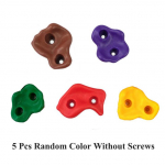 10 tk M&auml;nguasjad Lastele Kivi Plastik Puit Seinale Ronimise Kivid Laste M&auml;nguasjad M&auml;ngud Ronimissein K&auml;e Jala Hoidikud Grip Komplektid Laste M&auml;ng