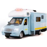 1/32 Toy Camper RV Haagissuvila m&auml;nguasjad poistele T&uuml;drukutele Diecast mudelauto, Heli ja valgusega tagasit&otilde;mmatav auto, kingituste kollektsioon lastele 1/32-Size:21.5*7.5*9.5cm