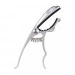 Professionaalne akustilise kitarri kapo &uuml;lekandeklamber, kitarr Capo tsingisulamist kitarrkapo folki jaoks must