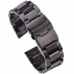 Kellarihm Roostevabast Terasest Kellarihm Rihm Naised Mehed Metallist Kellarihm L&uuml;lidega K&auml;ev&otilde;ru 18mm 20mm 22mm 24mm Aksessuaarid H&otilde;bedane Roosa Kuld Must 24mm