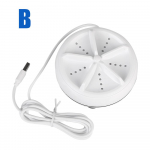Multifunktsionaalne USB-kaabliga kaasaskantav mini-ultrahelipesumasin puhastuspesumasin kodureisiks t&ouml;&ouml;reisiks B 2 IN 1 With USB
