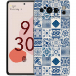 Mandala lilletootem Google Pixel 8 7 6 Pro 6A 5G must telefoni&uuml;mbris Pehme p&otilde;rutuskindel tagakaas Silikoonist TPU Shell Coque Pixel 8