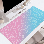 1 tk m&auml;nguri hiirematt suur klaviatuuripadi Topograafiline hiirematt Mustvalge hiirematt klaviatuuri jaoks 600*300*2mm