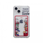 Yuanbao Caiye l&auml;bipaistev telefonikate sobib iPhone 11/13 l&auml;bipaistev XR/XS Max, kaardipesa 14 & 15 Pro mudelitele. iPhone 12 Pro