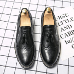 Uus mood meeste kleit Kingad Isiksuse trend Paty Nahast pulmakingad Meeste Nahast Oxfordi kingad 39