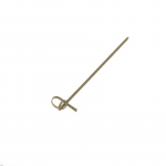 100 tk Atraktiivsed ja Vastupidavad Bambusest Kahvlid Puuviljadele, Magustoitudele, V&otilde;ileibadele, Pulgad, N&otilde;elad, Varraskeed 12cm