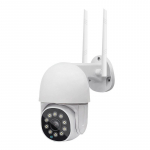 Tuya Smart Life 5MP PTZ Wifi Kaamera V&auml;listingimustesse Veekindel Kaamera Inimese Tuvastus 5x Digitaalne Suum J&auml;relevalvete Kaamera T&ouml;&ouml;tab Alexa'ga 3MP NO SD Card