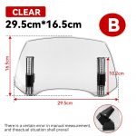 Kinnitatav tuulesuunaja spoileri pikendus BMW R1300GS 2024 esiklaasi esiklaasile R1250GS R1200GS Adventure F750GS F850GS jaoks