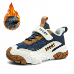 28-39 Laste talvine suur takjapael, sametine soe mood spordi- ja vabaaja puuvillased kingad lumesaapad 28 must/khaki