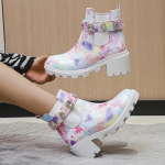 Naiste poolsaapad Rhinestone Slip on Platform Naiste papud Kevad-s&uuml;gis kingad naistele, suur suurus 43