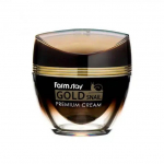 FARMSTAY GOLD SNAIL PREMIUM CREAM, Anti-aging, Kbeauty, Korean cosmetics, sample
