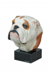 Bulldog, English Bulldog, British Bulldog - painted figurine, statue, figure, made by the artist, brand Art-Dog